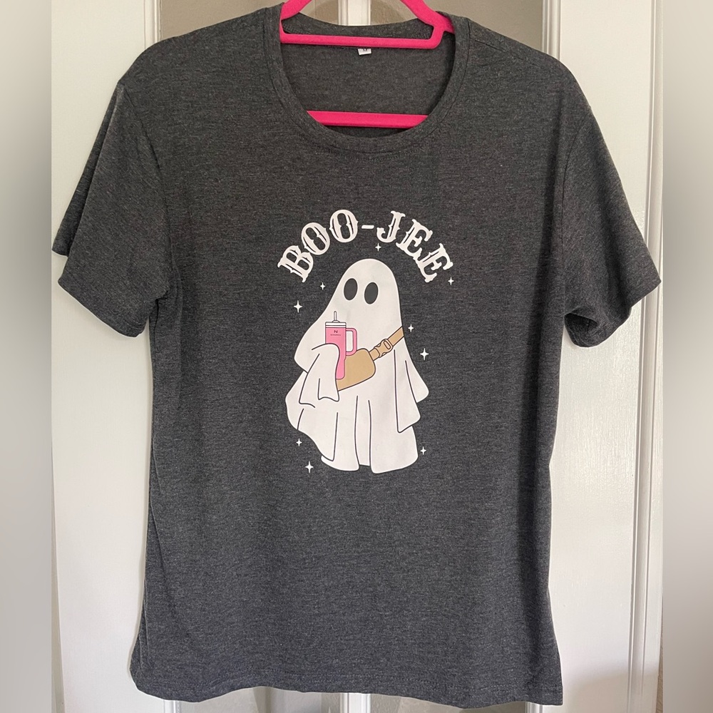 Gray Boo-Jee Graphic T-Shirt- Women’s Medium